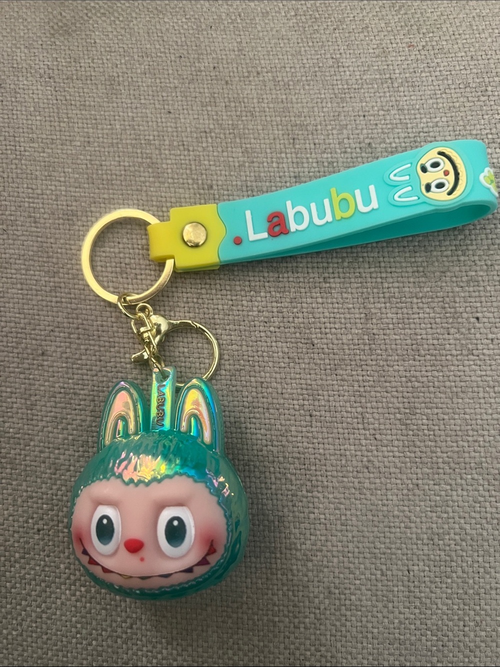Labubu Keychain with light
